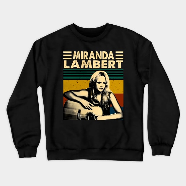 Black vintage lambert Crewneck Sweatshirt by Zackstrom Studio